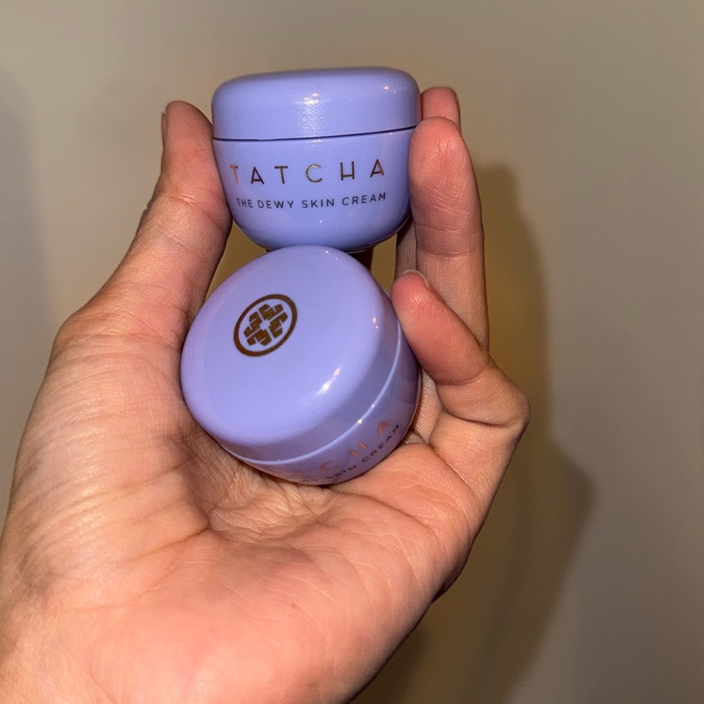 two pieces tatcha dewy cream